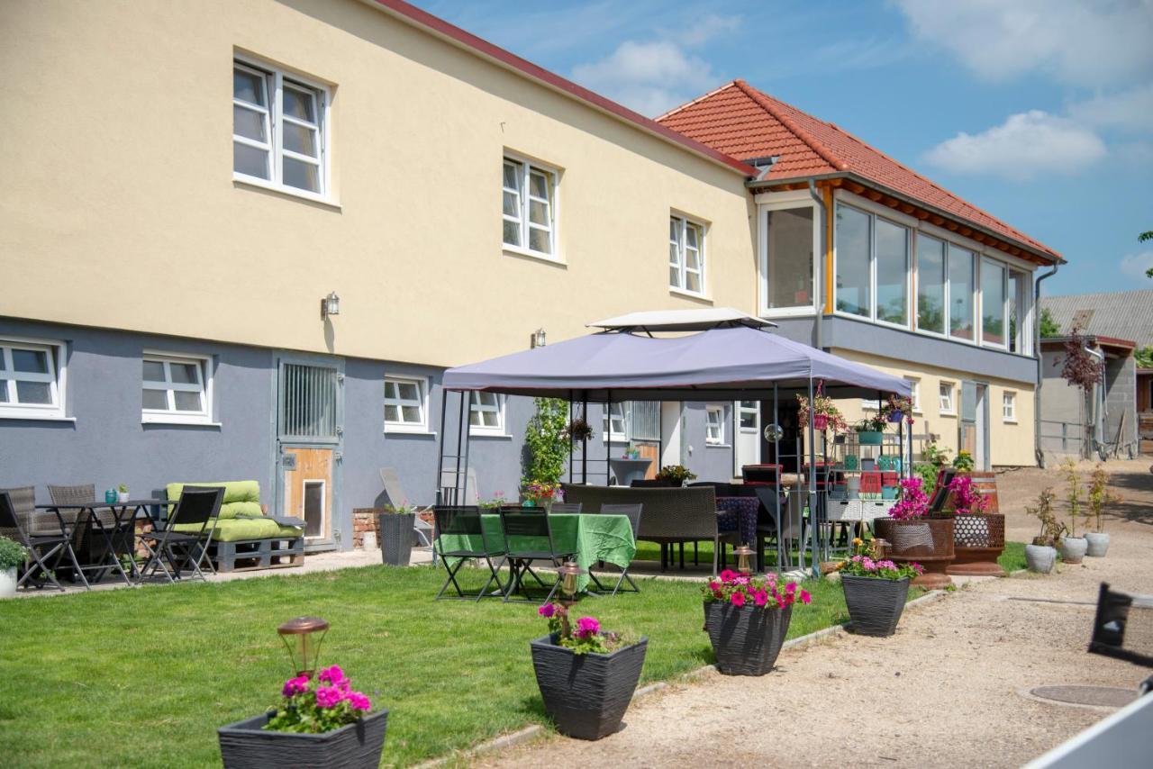 Ranchzimmer Am Hippo-Campus Reit- Und Therapiezentrum Deutsch Haslau Exterior foto